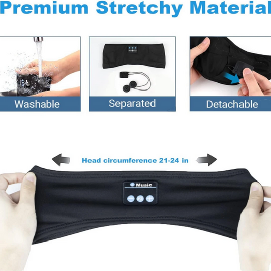 3-in-1 Bluetooth Sleep Mask Headphones