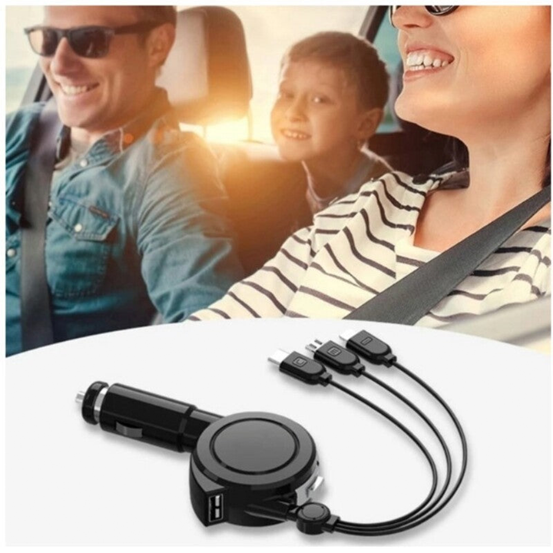 3 in 1 Car Charger – 4.2A