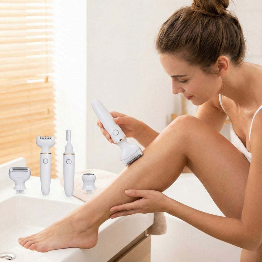 3-in-1 Rechargeable Electric Shaver