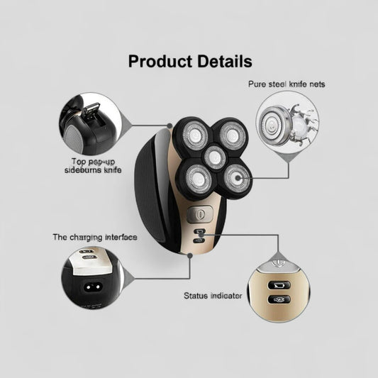 5 In 1 Electric Shaver
