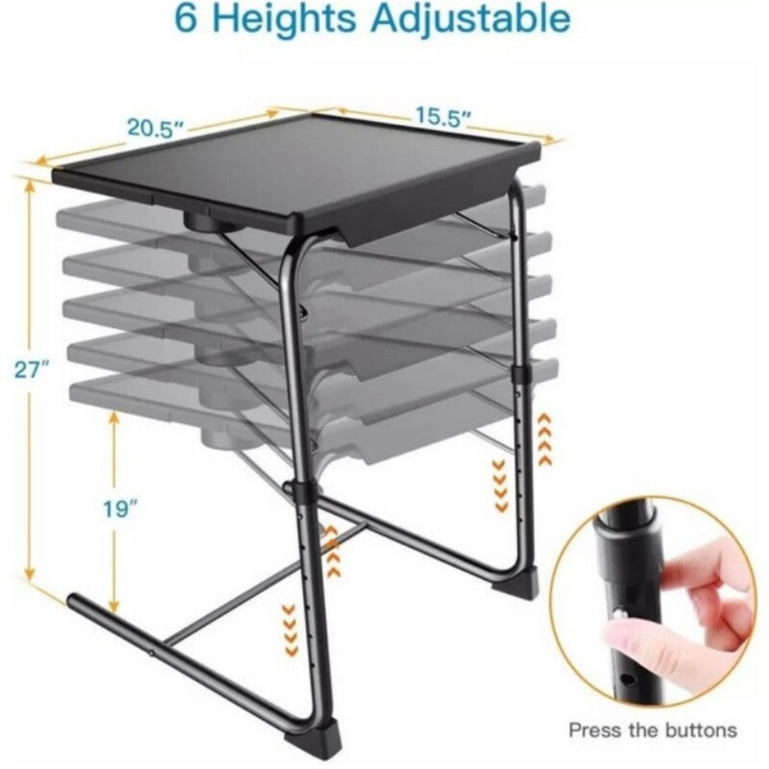 Adjustable Folding Table
