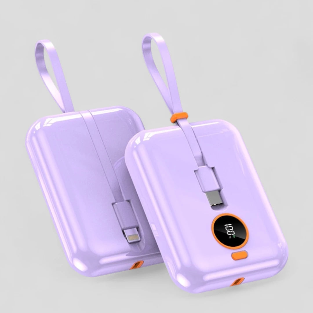 Fast Charging Power Bank - 20000mAh - Lightning + Type C ports