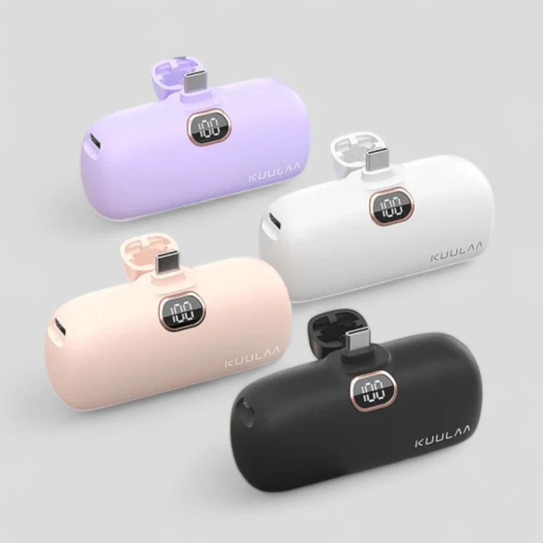 KUULAA Mini Power Bank – 3 Colors