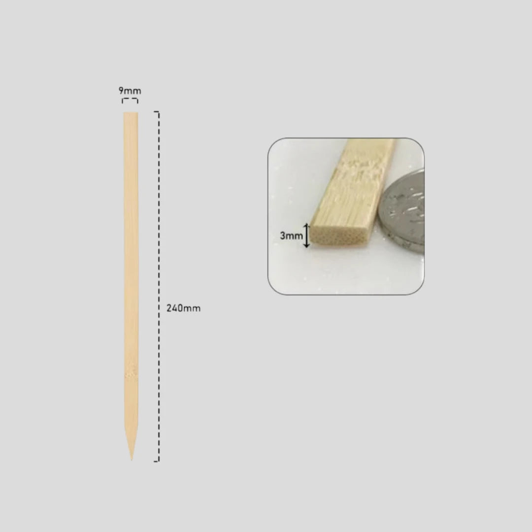 Bamboo Skewers Wide