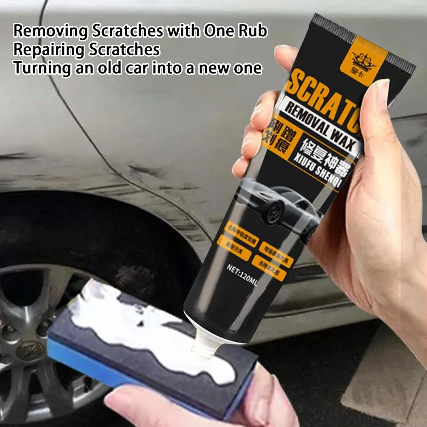 Car Scratch Repair Wax - 120ml
