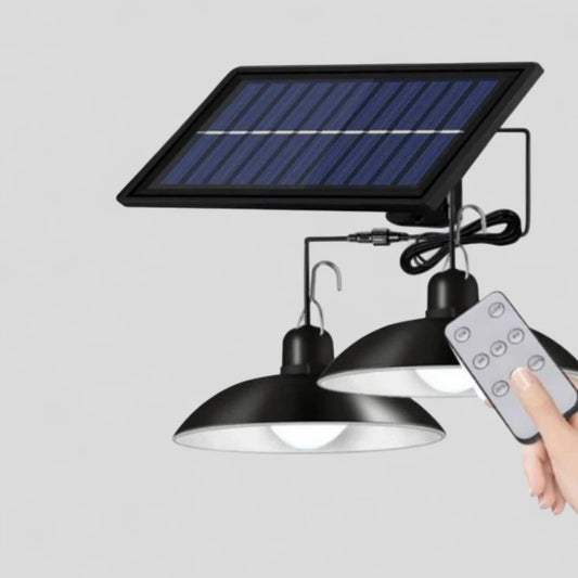 Double-Head Solar Lamp