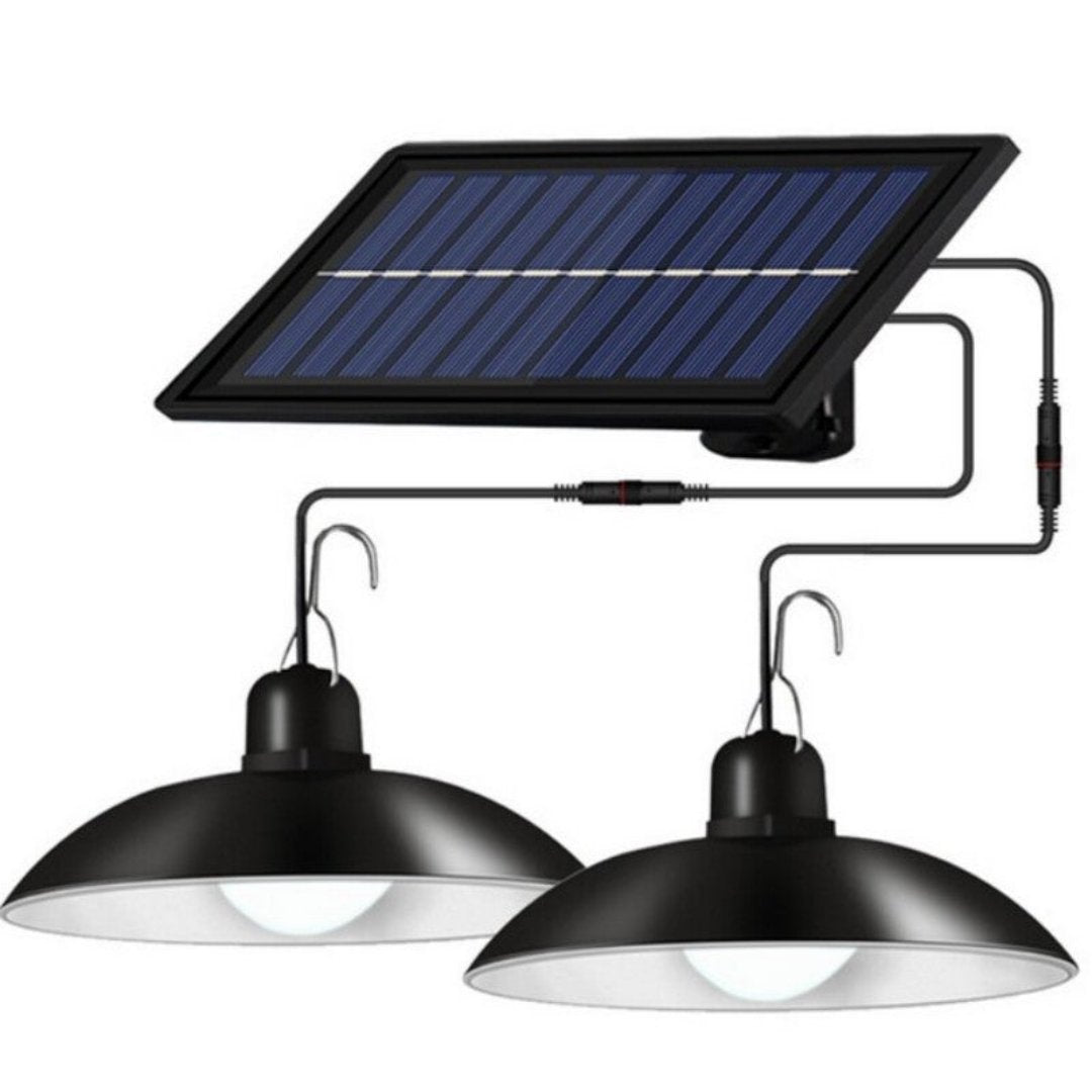 Double Head Waterproof Solar Lamps - 5m