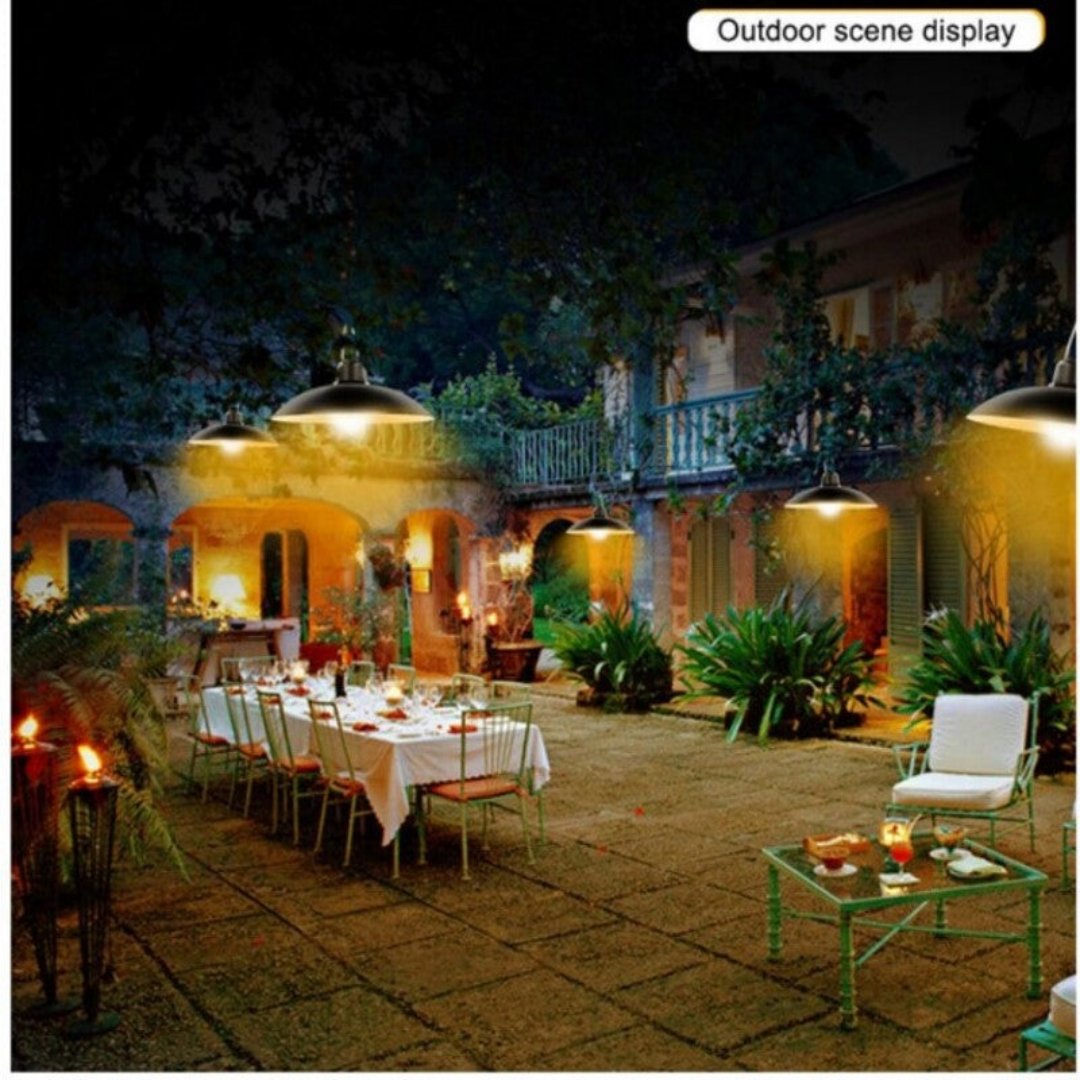 Double Head Waterproof Solar Lamps - 5m