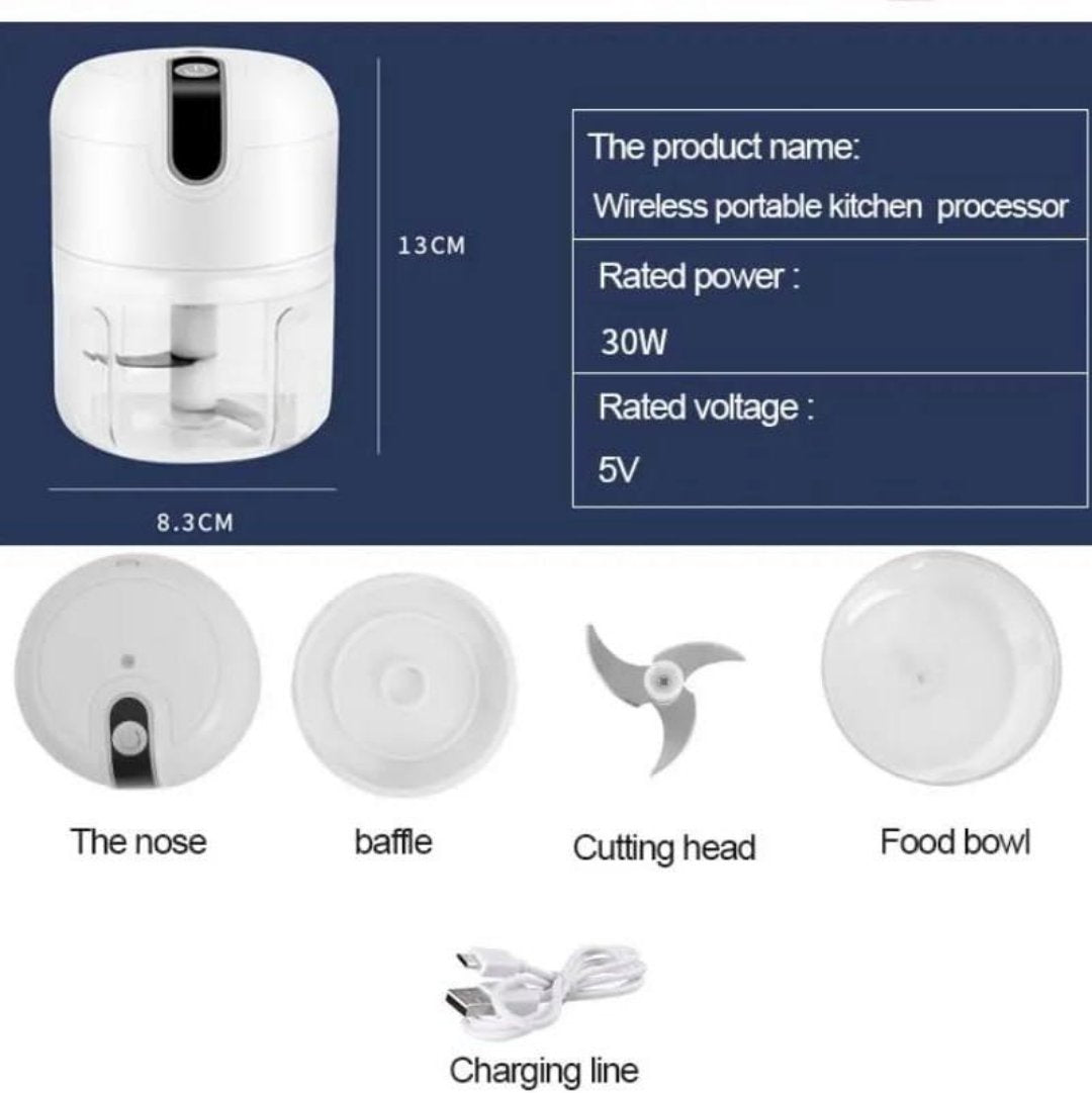 Electric Stainless Steel Chopper