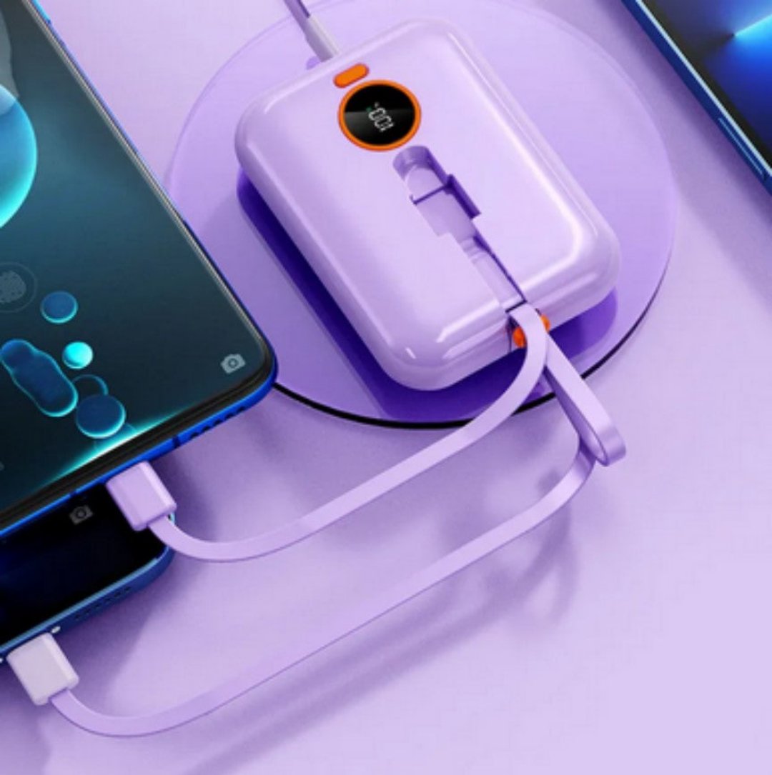 Fast Charging Power Bank - 20000mAh - Lightning + Type C ports