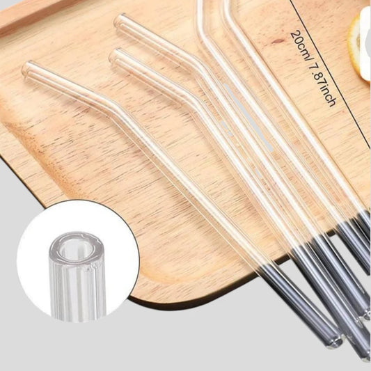 Glass Pyrex Drinking Straw