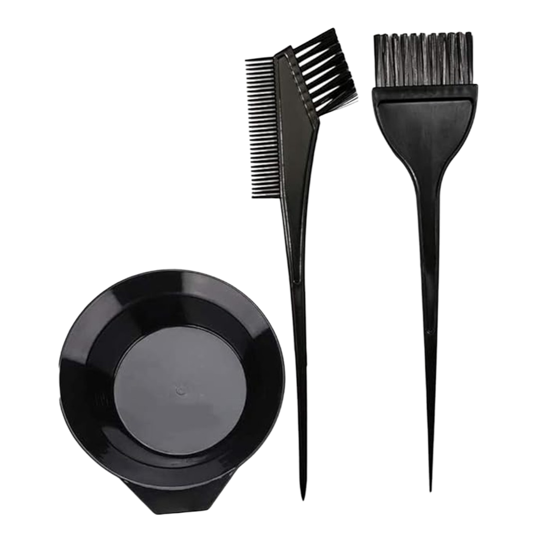 Hair Dye Brush Set - 3 Pcs