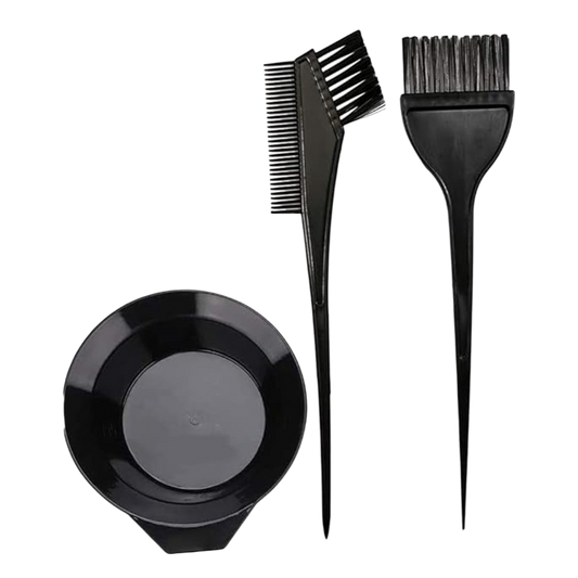 Hair Dye Brush Set - 3 Pcs