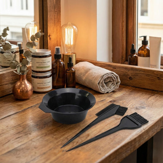 Hair Dye Brush Set - 3 Pcs