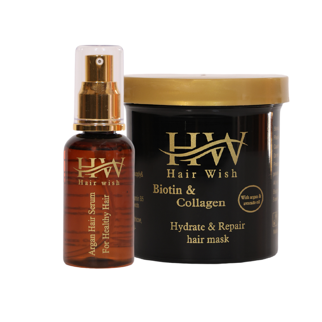 Hair Wish Glow & Restore Hair Set - 2 Pcs