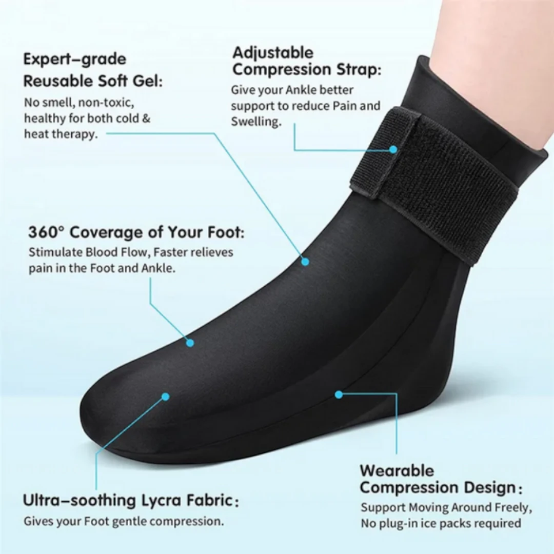 Hot Cold Compress Gel Sock