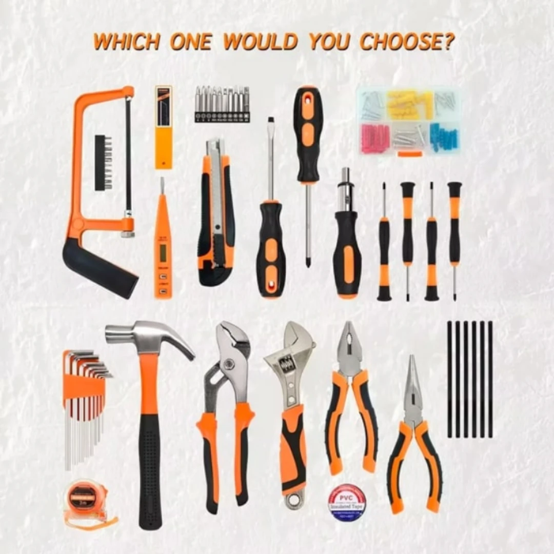 Household Tool Set - 38 Pcs