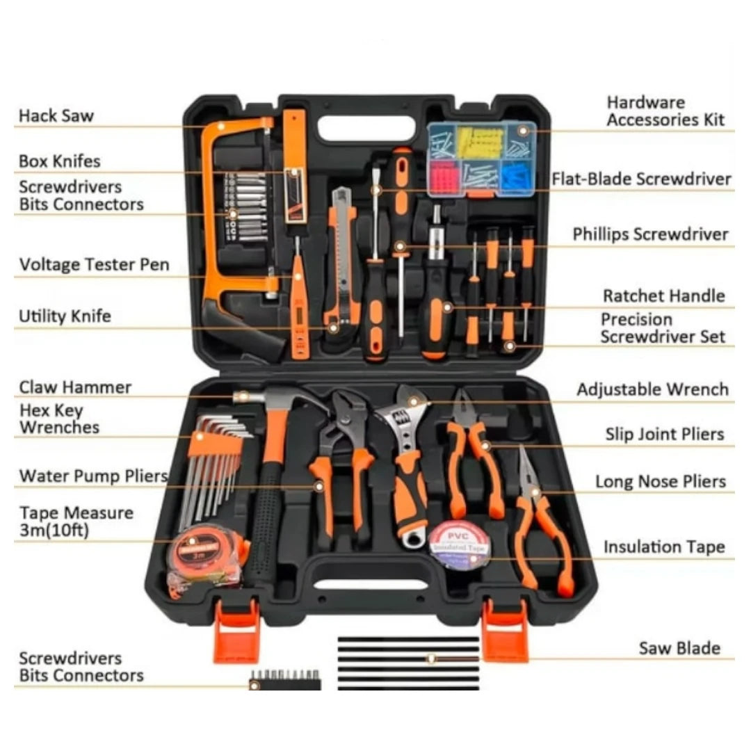 Household Tool Set - 38 Pcs