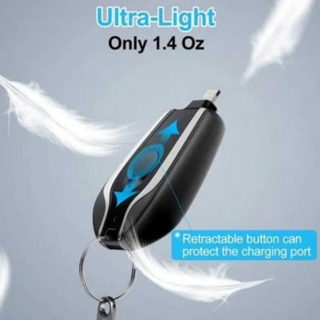 Mini Emergency Power Bank – 2 Colors