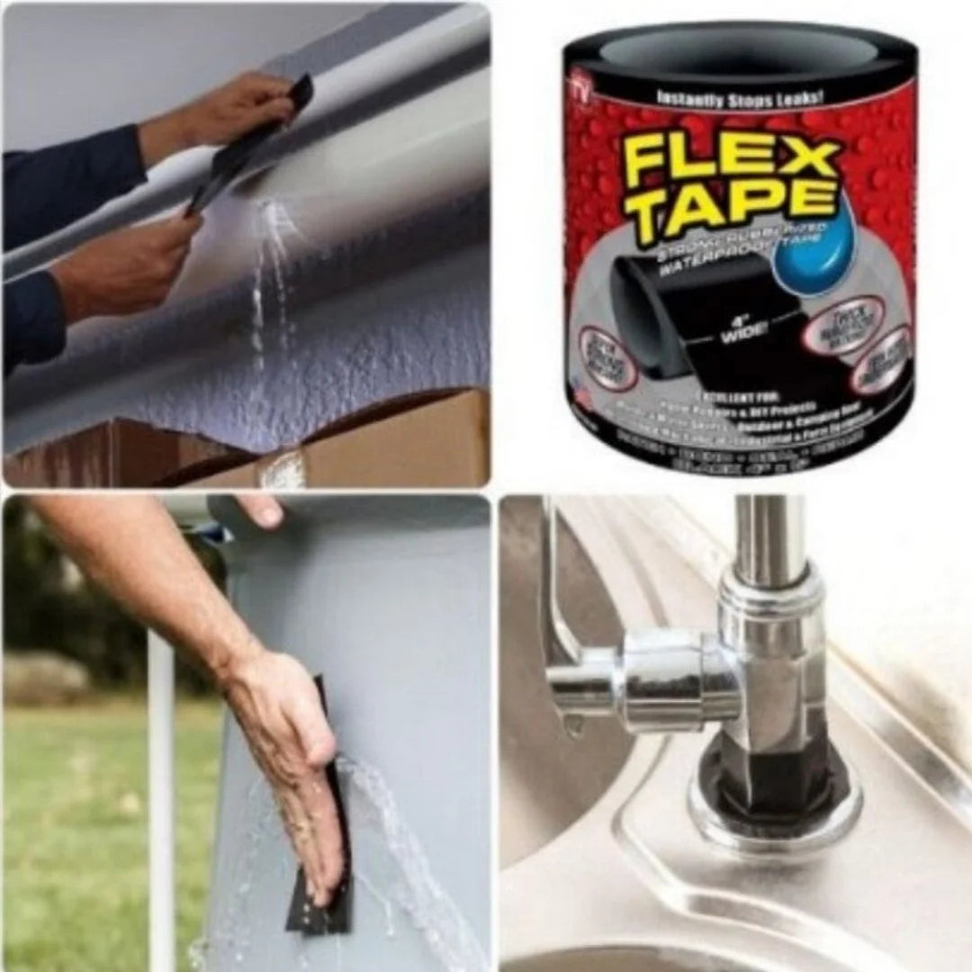 Waterproof Flex Tape Black