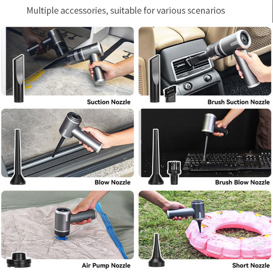 Portable Rechargeable Hand Held Car Vacuum Cleaner