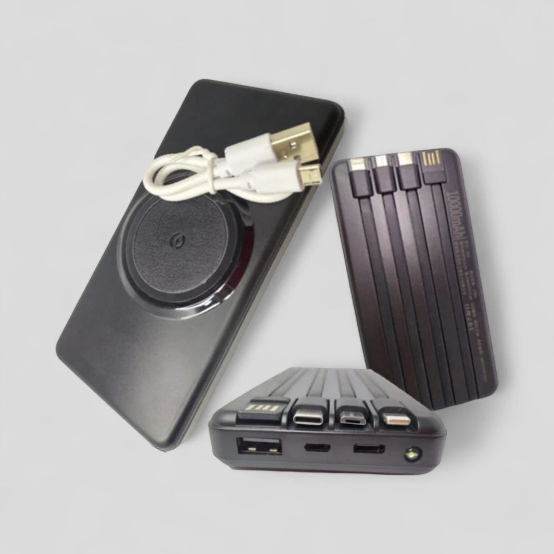 Wireless Charging Power Bank – 10000mAh