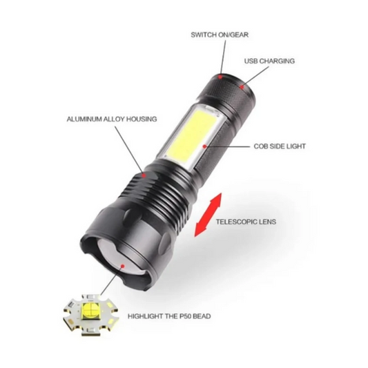 Rechargeable LED Flashlight