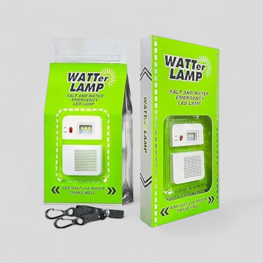 Salt And Water Emergency LED Lamp