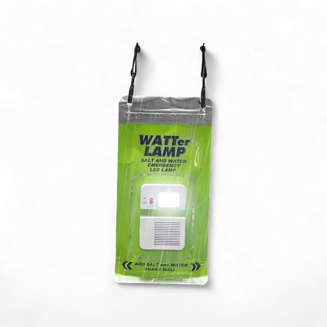 Salt And Water Emergency LED Lamp