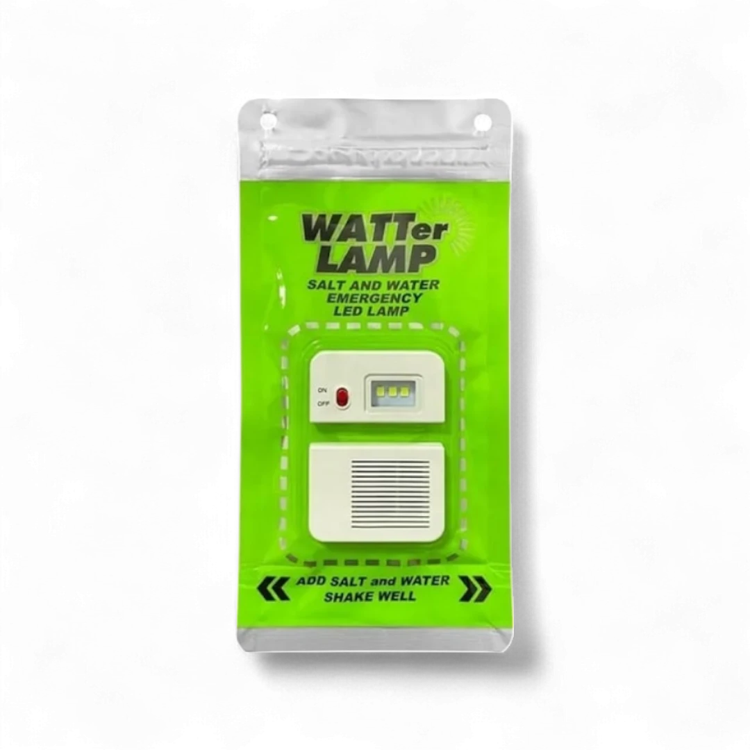 Salt And Water Emergency LED Lamp