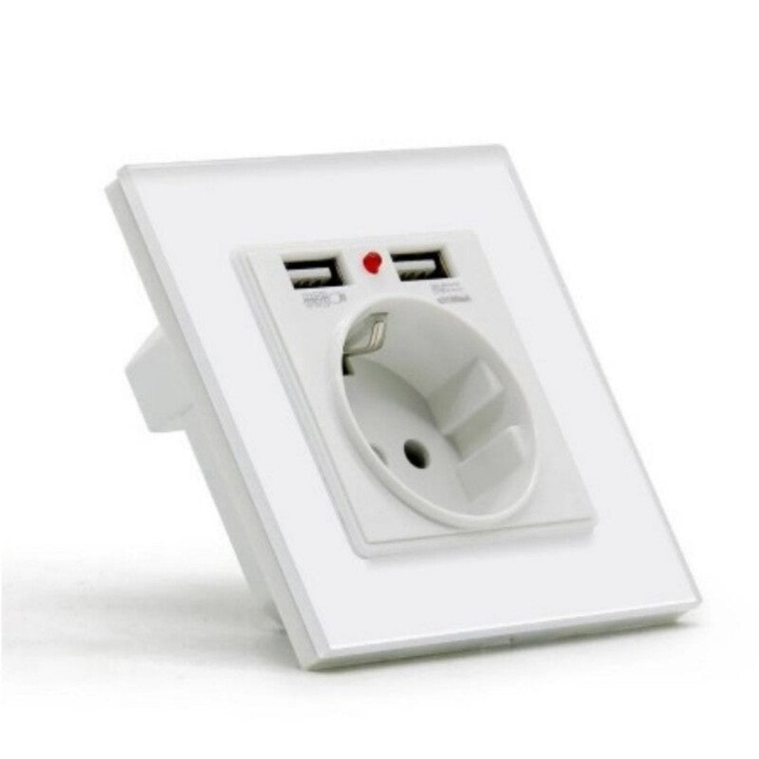 Smart Spot Double USB Wall Socket