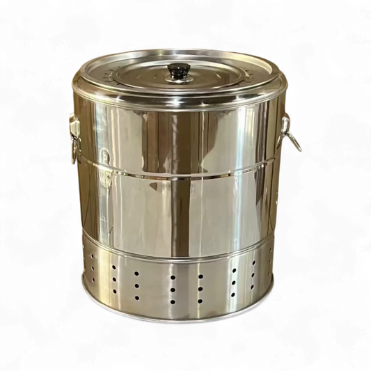 Smokeless BBQ Grill Barrel Stove