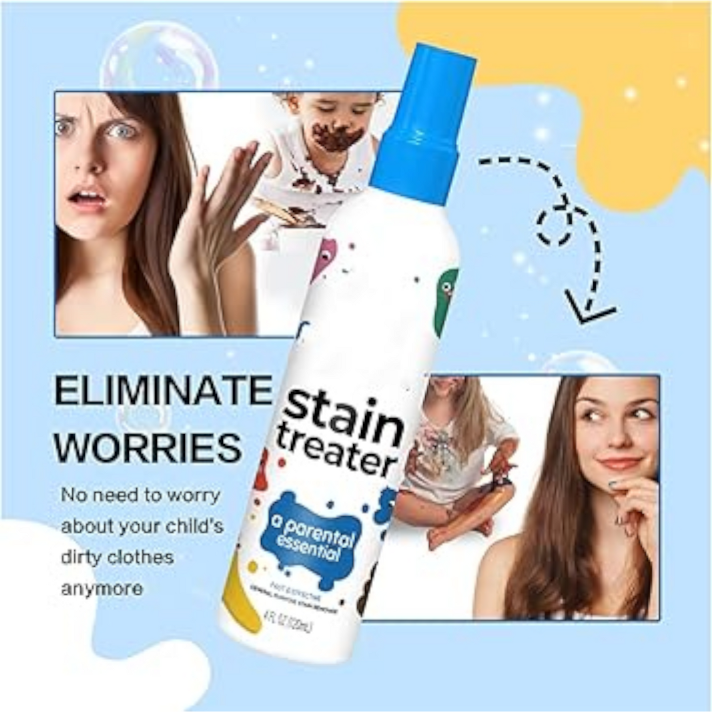 Portable Stain Remover Spray - 120 ml