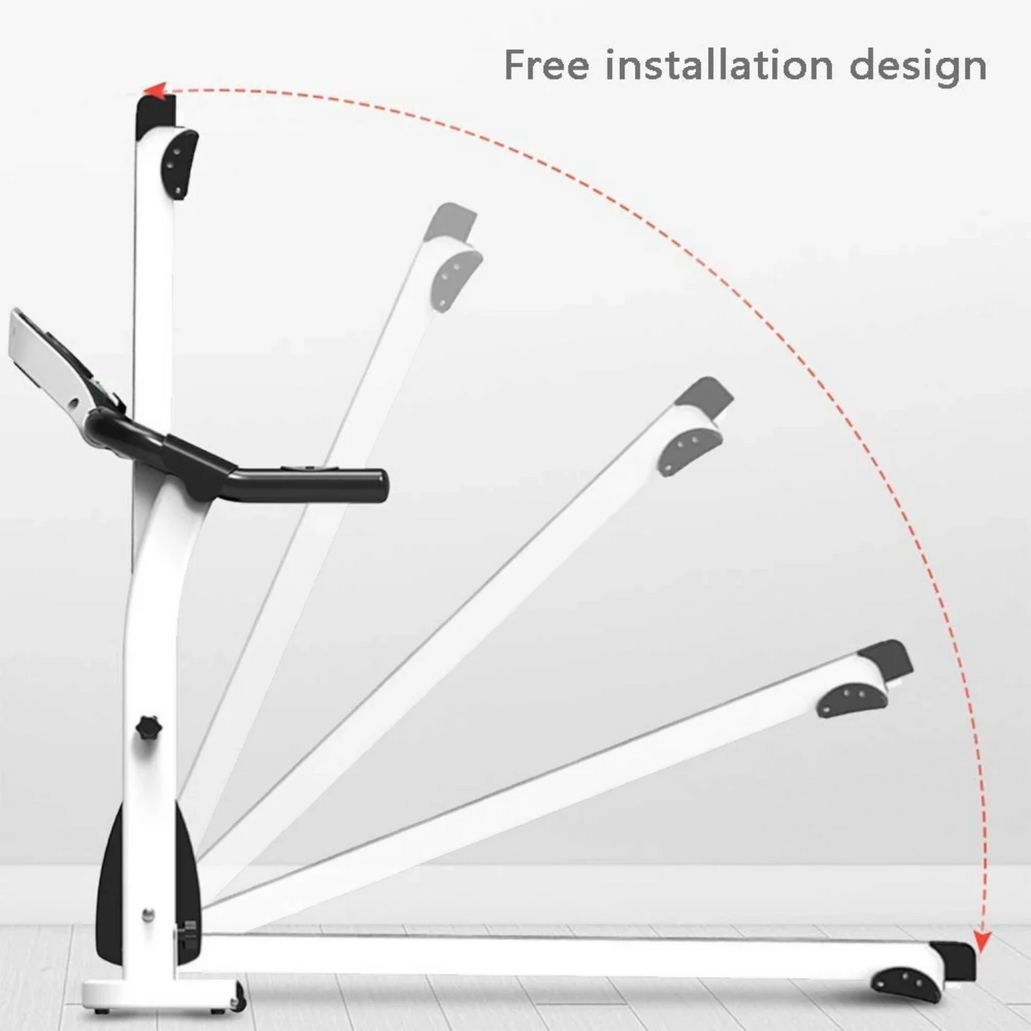 Under Desk Folding Electric Treadmill