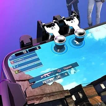 PUBG Mobile Game Controller + Fingers Control