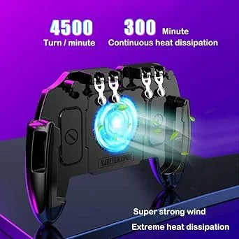 PUBG Mobile Game Controller + Fingers Control