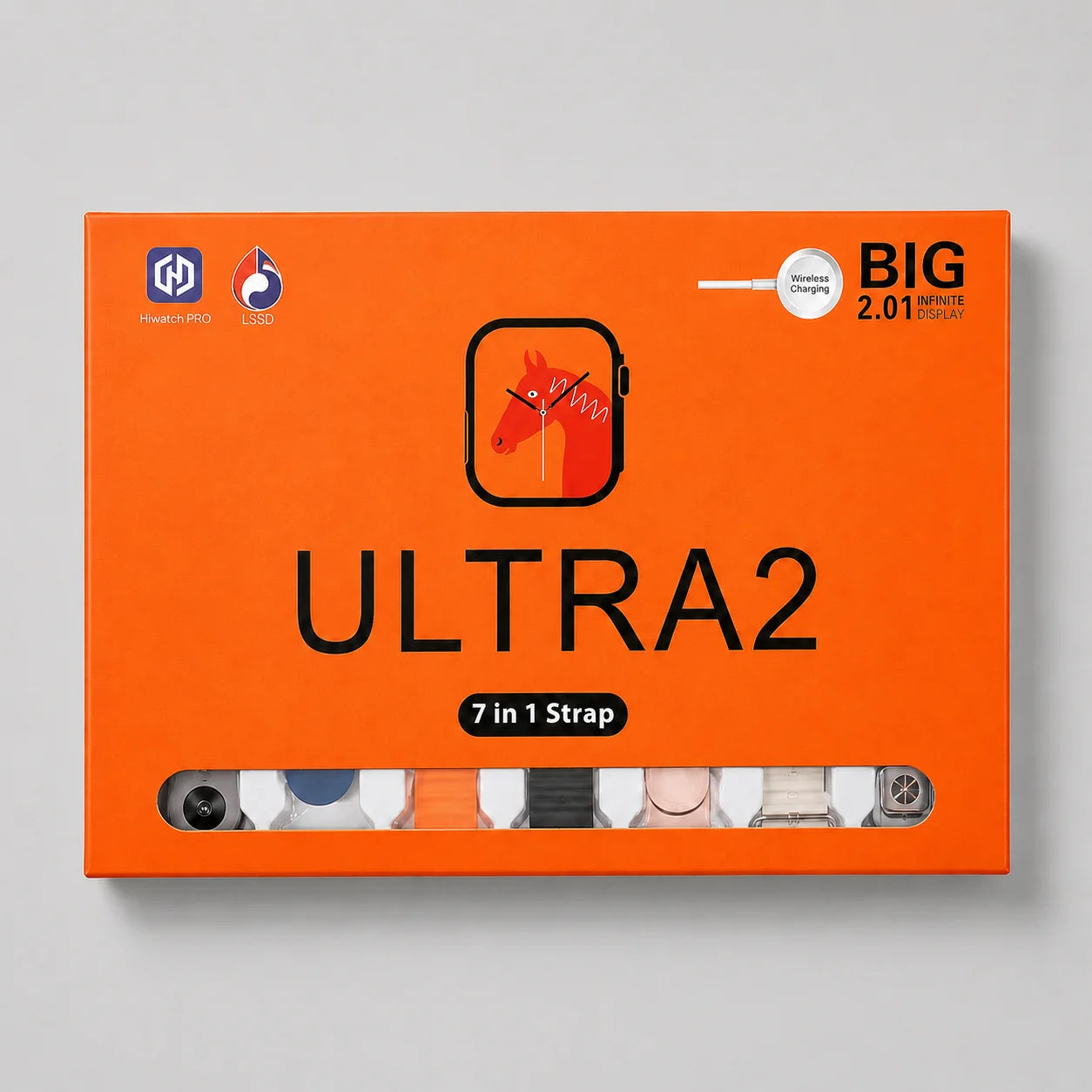 Ultra 2 Smart Watch – 7 in 1 Strap Edition