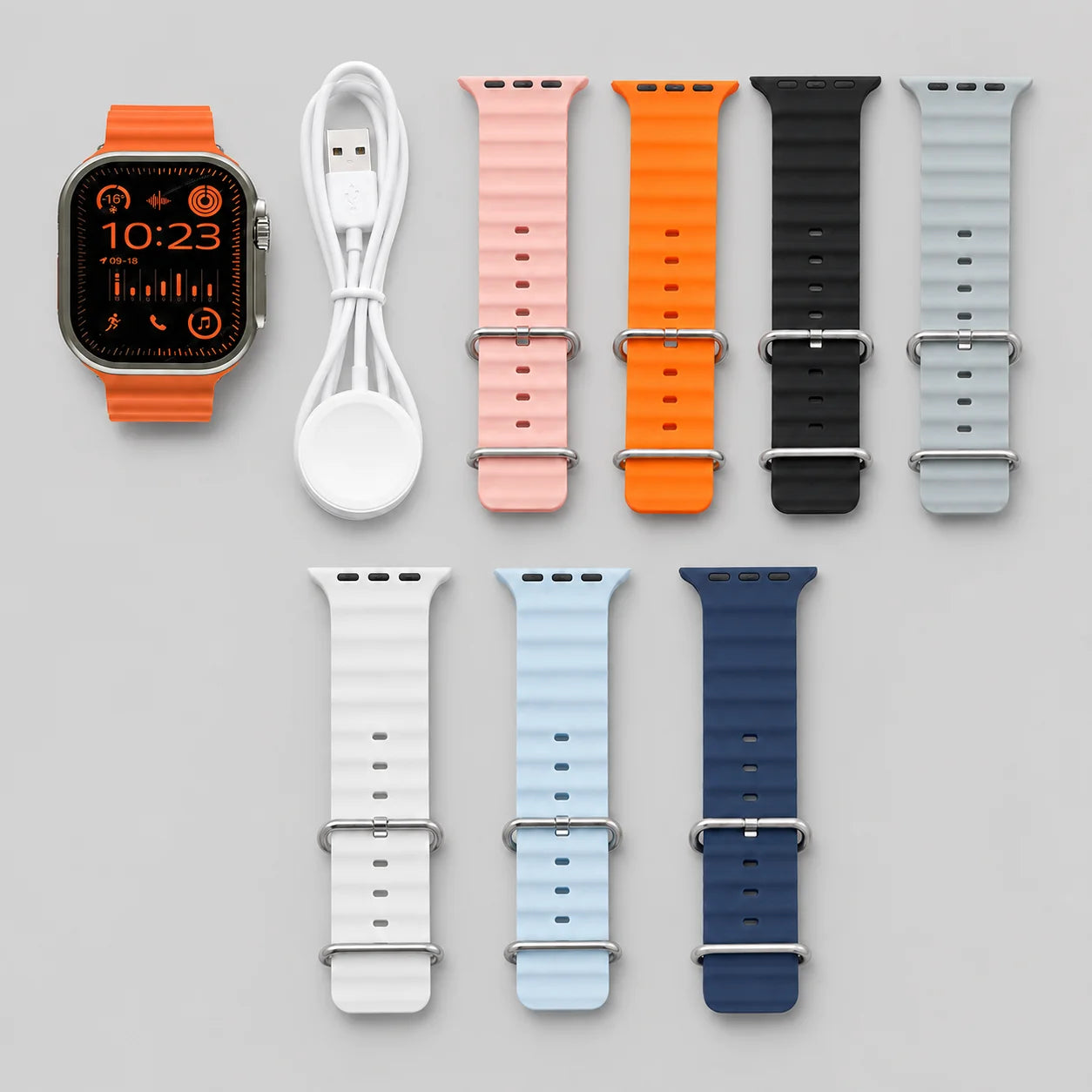 Laxasfit Ultra 3 Smart Watch 49mm – 8 in 1 Edition