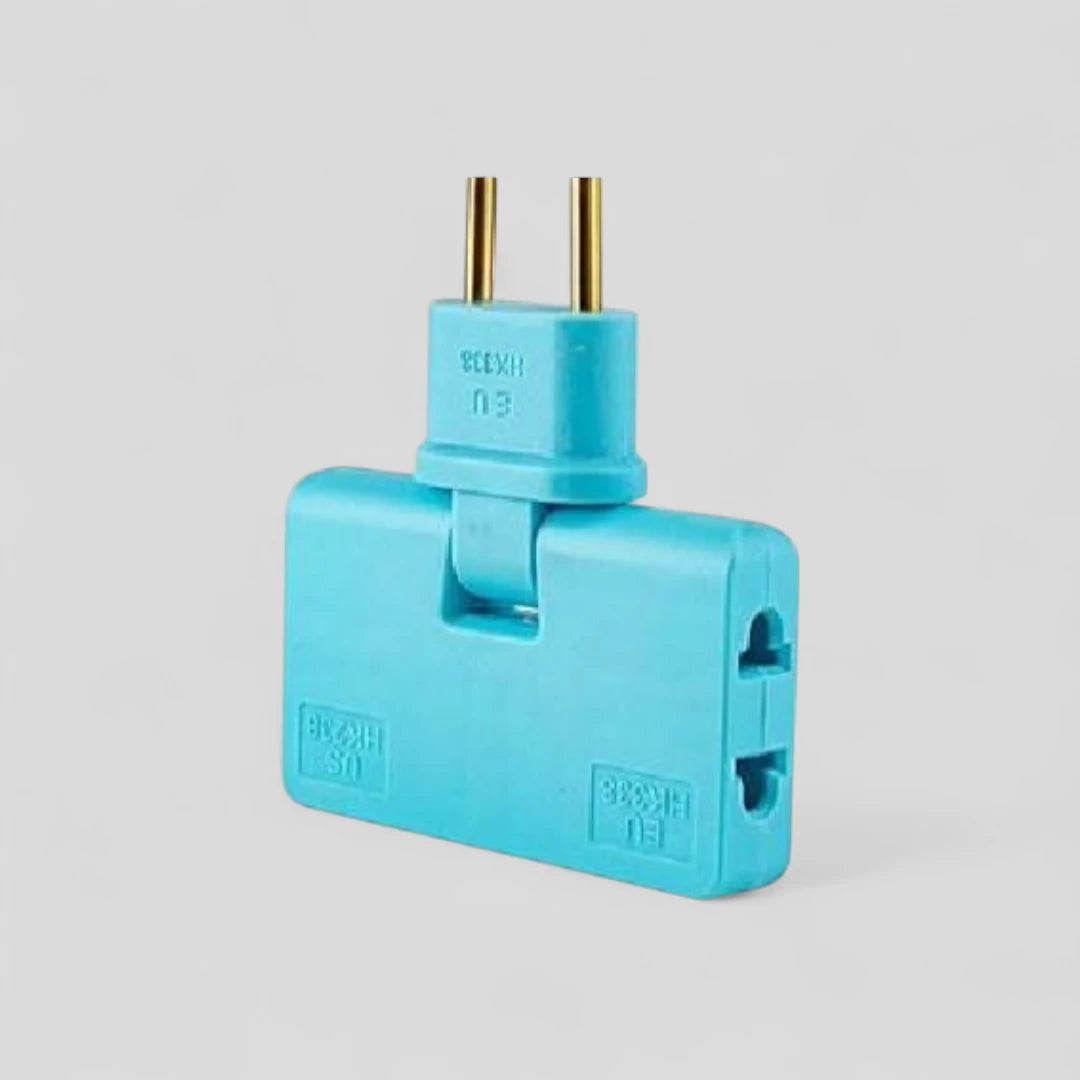 3-in-1 Folding Plug Adapter - 2500W