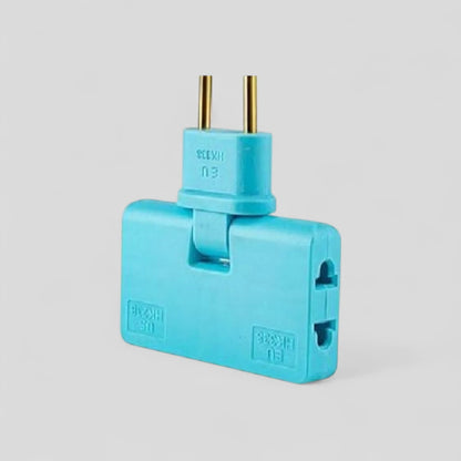 3-in-1 Folding Plug Adapter - 2500W
