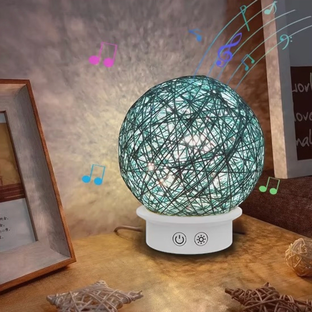 3D Night Light With Bluetooth Speaker