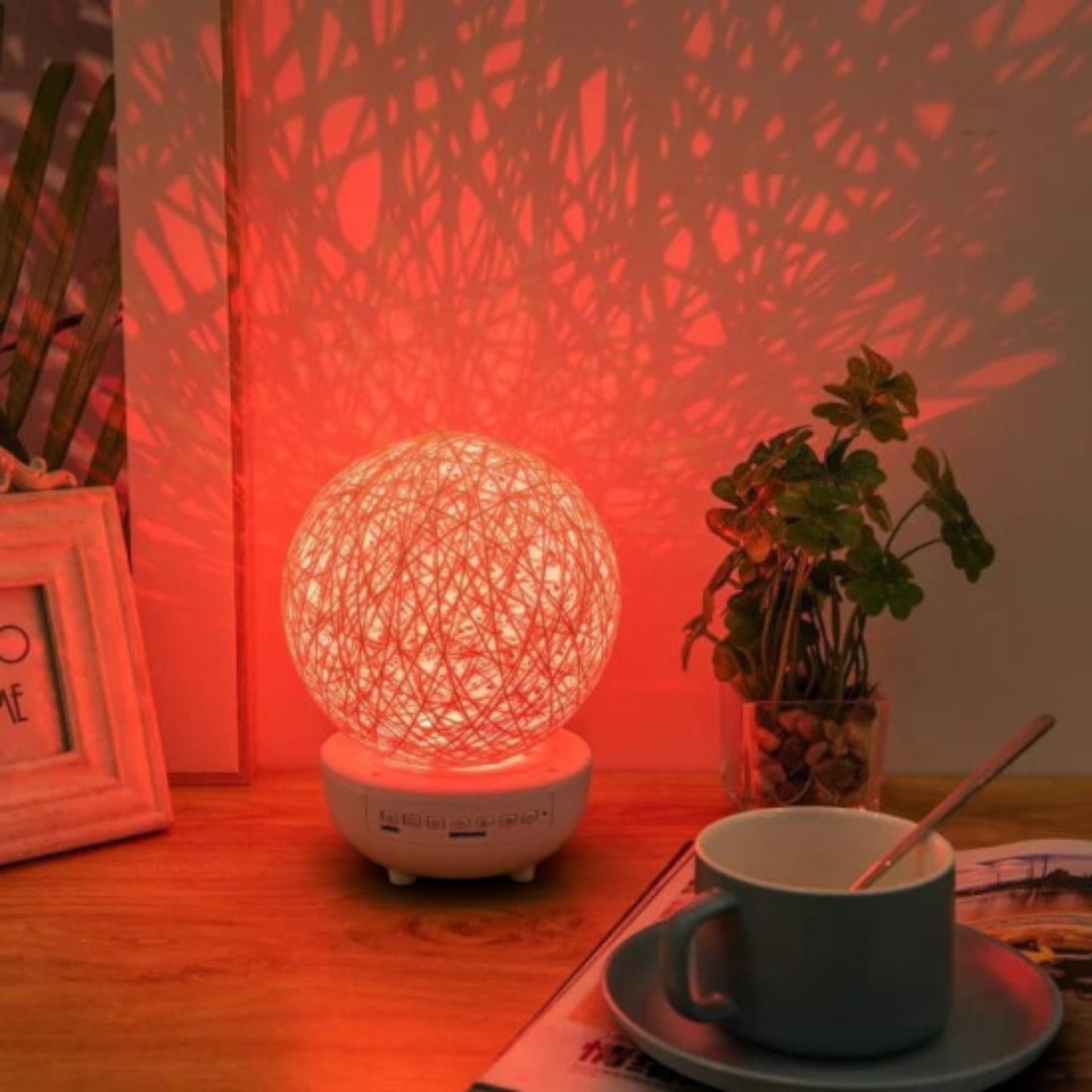 3D Night Light With Bluetooth Speaker