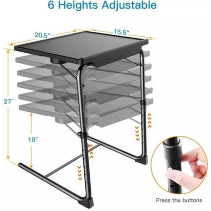 Adjustable Folding Table