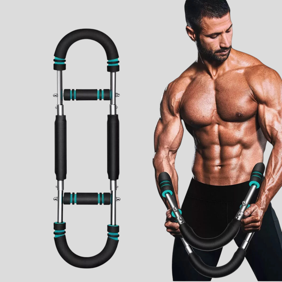 Adjustable Sit-Up And Push-Up Bar