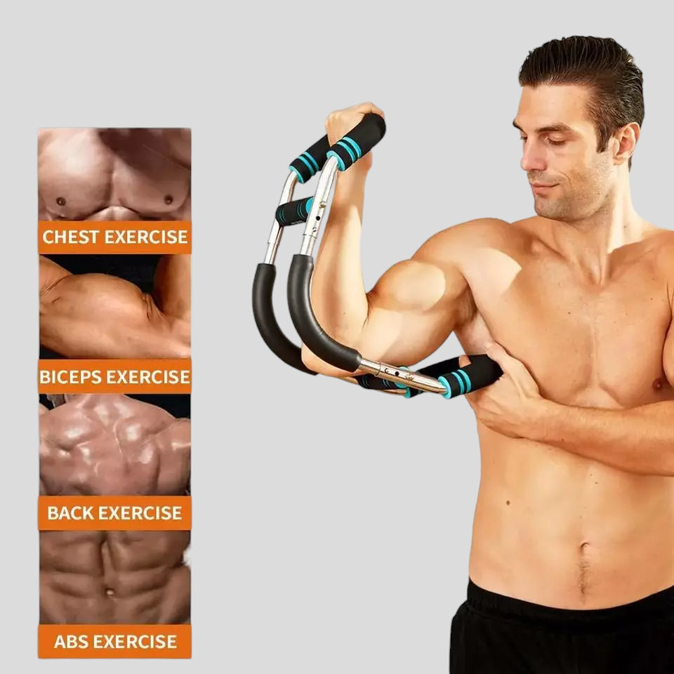 Adjustable Sit-Up And Push-Up Bar