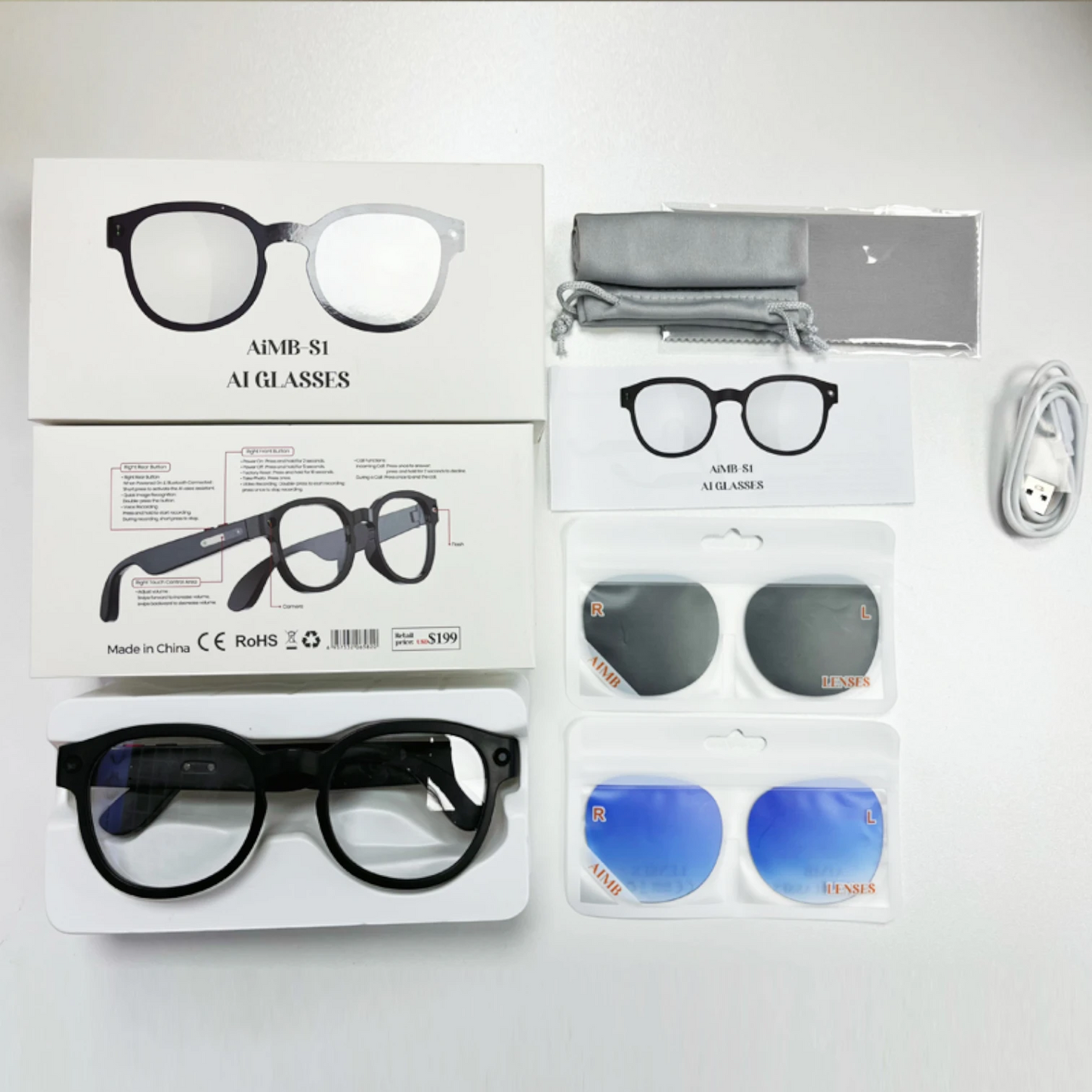 AiMB-S1 AI Glasses