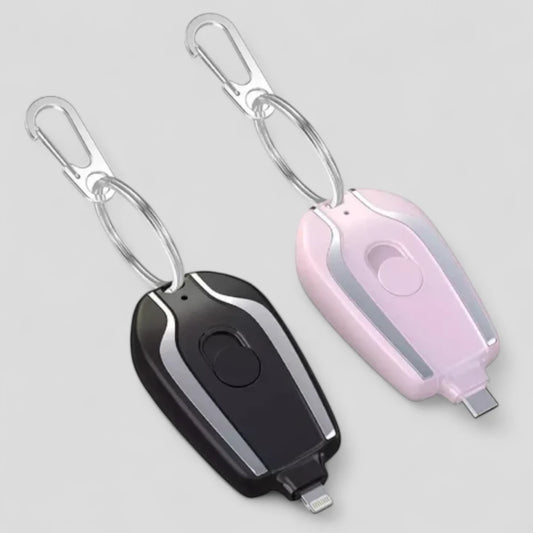 Mini Emergency Power Bank – 2 Colors