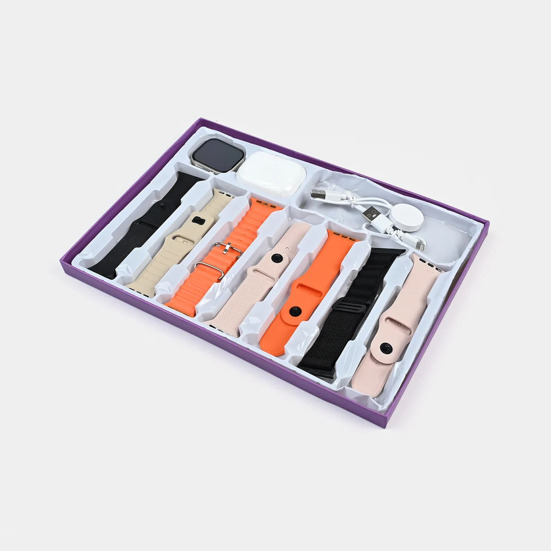 S1000 Pro Max Smart Watch 7+2 Combo