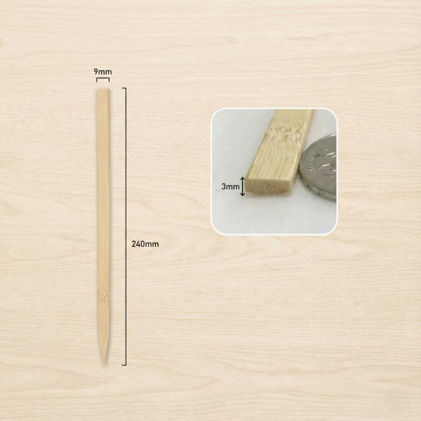 Bamboo Skewers Wide