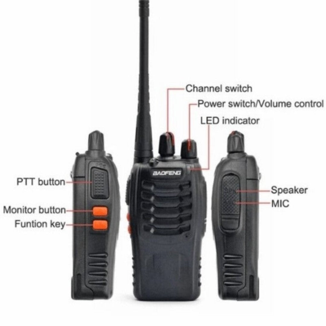 Baofeng 888s Walkie Talkie - 5-10Km